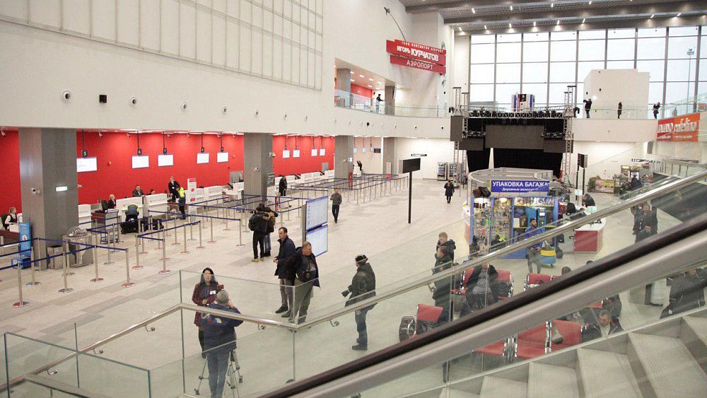 Аэропорт Курчатов обслужил почти 2,2 млн пассажиров в 2023 году