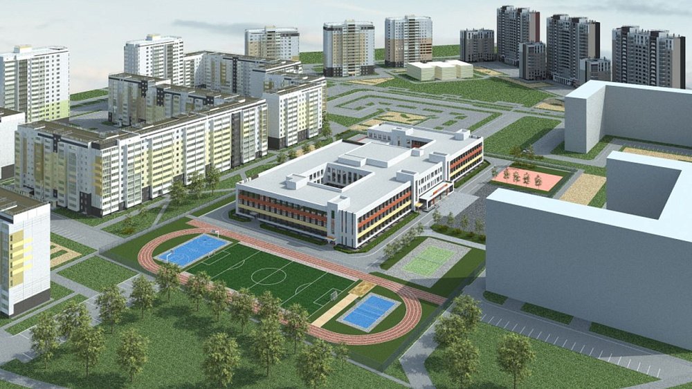 Еще одну школу на 1100 учеников построят в челябинском микрорайоне Парковом