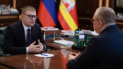 Алексей Текслер обсудил развитие Ашинского метзавода с гендиректором Константином Бакиным