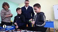 Алексею Текслеру показали, как в Уйском по нацпроектам запустили современный центр для полутора тысяч детей