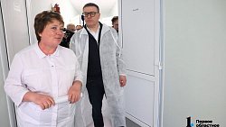 В Уйском районе Алексей Текслер оценил развитие здравоохранения