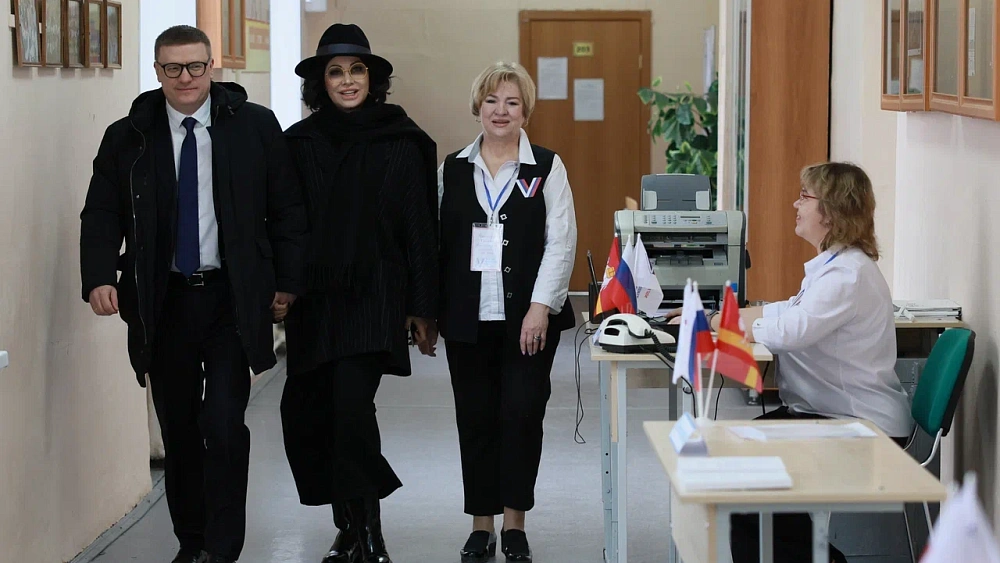 Губернатор Челябинской области Алексей Текслер принял участие в голосовании на выборах президента России