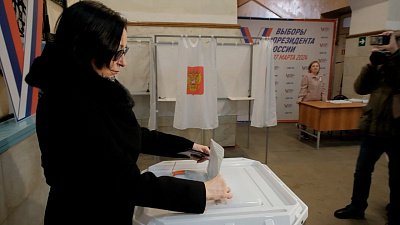 Наталья Котова проголосовала на выборах Президента России