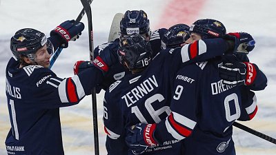 Хоккейный клуб «Металлург» с победы стартовал во втором раунде плей‑офф Кубка Гагарина