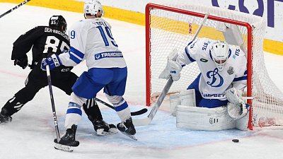 Хоккейный клуб «Трактор» в третий раз подряд выиграл у московского «Динамо»