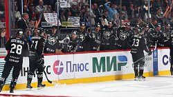 Хоккейный клуб «Трактор» в третий раз подряд выиграл у московского «Динамо»