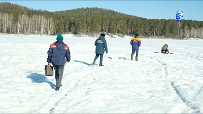 В Миассе прошло профилактическое мероприятие «Безопасный лёд»
