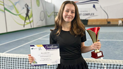 Челябинская теннисистка Валерия Галяева завоевала две медали на турнире в Армении