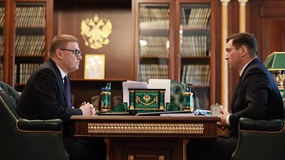 Алексей Текслер обсудил с председателем КСП региона госзакупки и нацпроекты