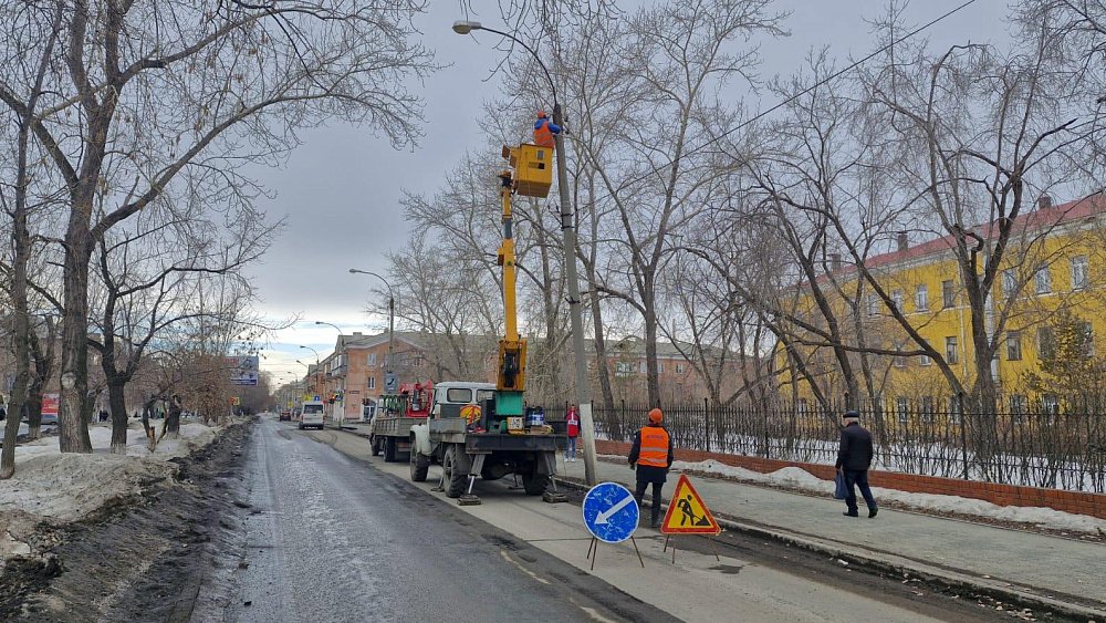 В Коркино установят более двух тысяч умных светильников