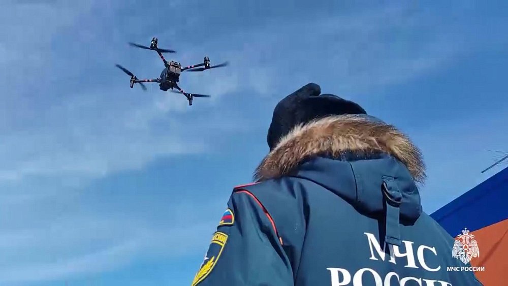 Спасатели привлекли беспилотники для контроля паводка в Челябинской области