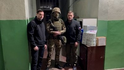 Делегация КСП Челябинской области посетила бойцов батальона связи «Южноуралец» в ДНР