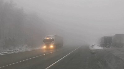  Челябинской области ограничена видимость на дорогах из-за тумана