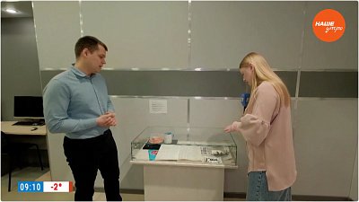 Выставка южноуральского фарфора в «Прямом включении»