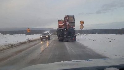 В Челябинской области было затруднено движение на трассе М-5