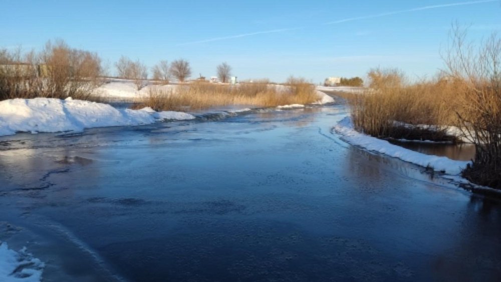 Аркаим затопило вешними водами