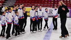 Александра Трусова и Этери Тутберидзе дали мастер‑класс юным челябинским фигуристам