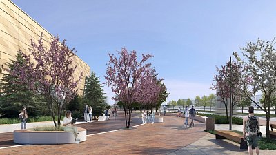 Возле «РМК-Арены» в Челябинске проведут большое благоустройство