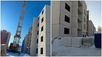 В Ленинском районе Челябинска без разрешения строили многоквартирный дом