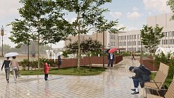 В Златоусте облагородят территорию возле ДК «Металлург»