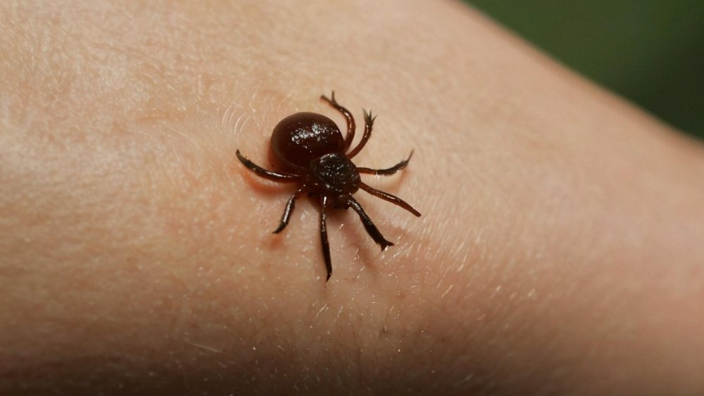 Если к телу присосался клещ