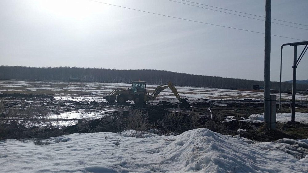 В Миассе введен режим повышенной готовности из‑за угрозы подтопления дороги