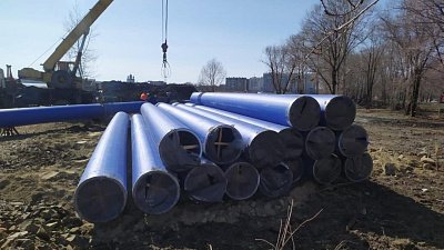 В Челябинске начался ремонт двух проблемных канализационных коллекторов