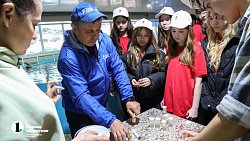 На ферме в Челябинской области вырос 15‑килограммовый осетр Петр