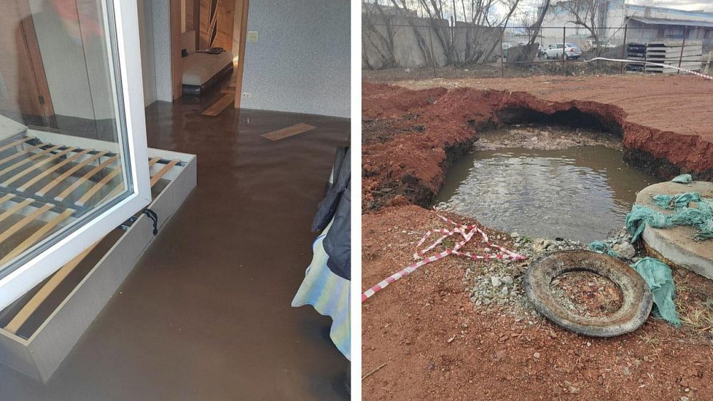 В Копейске отходами из канализации затопило дома