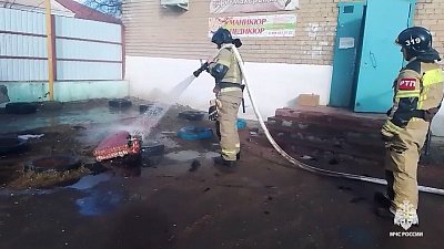 В Троицке мужчина устроил пожар, уснув с сигаретой