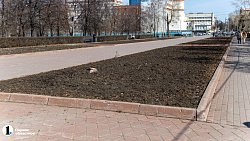 Благоустройство территории вокруг храма Александра Невского начнется в мае