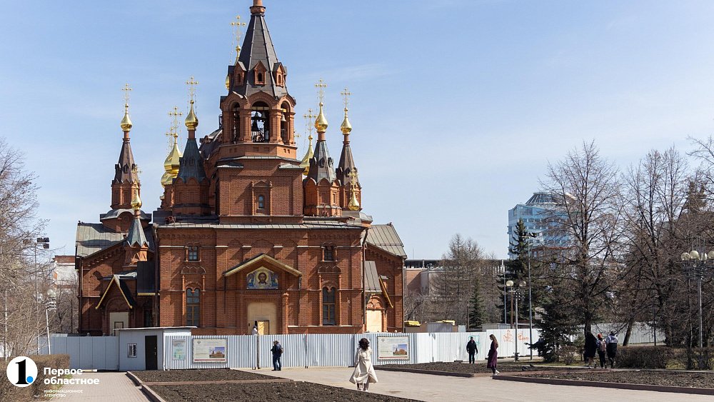 Благоустройство территории вокруг храма Александра Невского начнется в мае