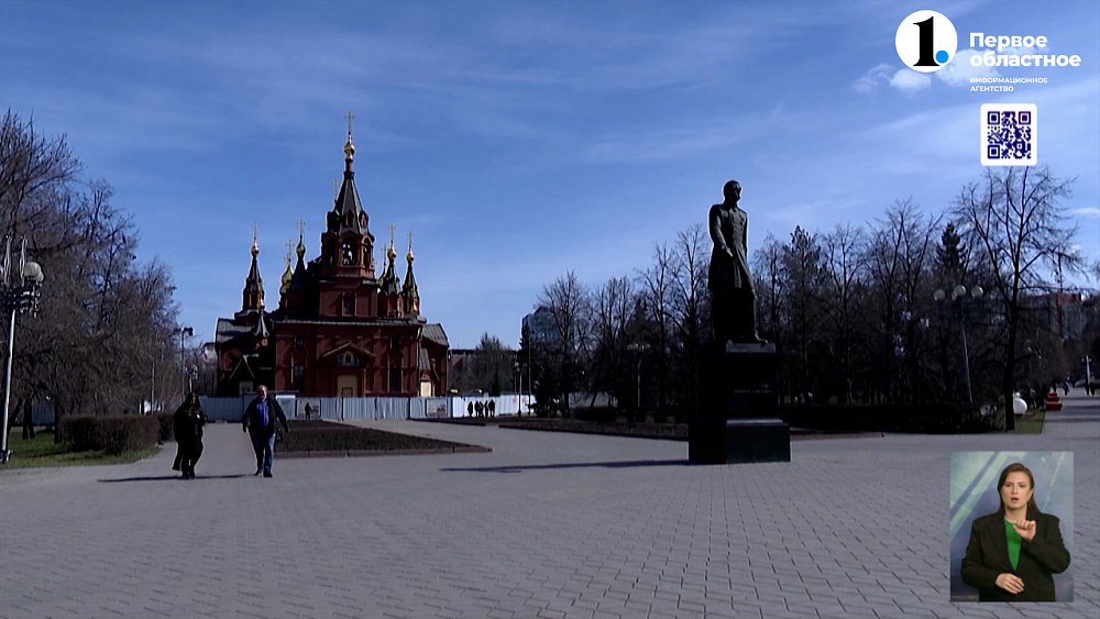 Сквер около Храма Александра Невского заиграет новыми красками