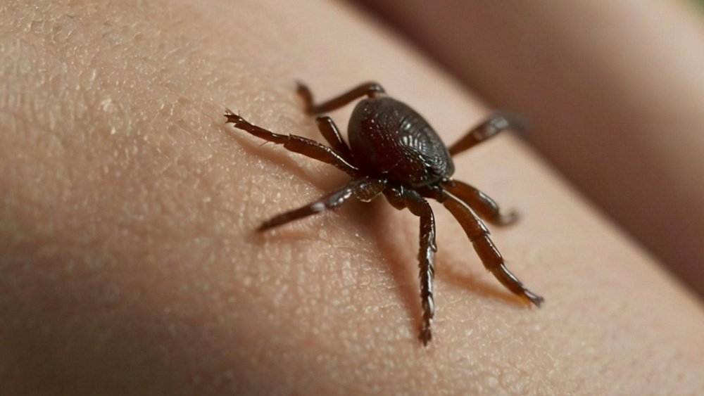 Присосавшегося клеща нельзя смазывать маслом