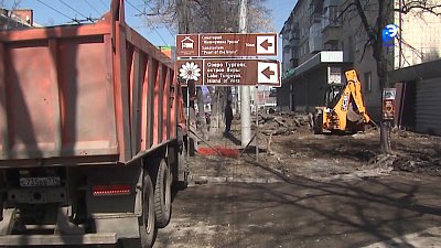 Начались работы по преображению проспекта Автозаводцев