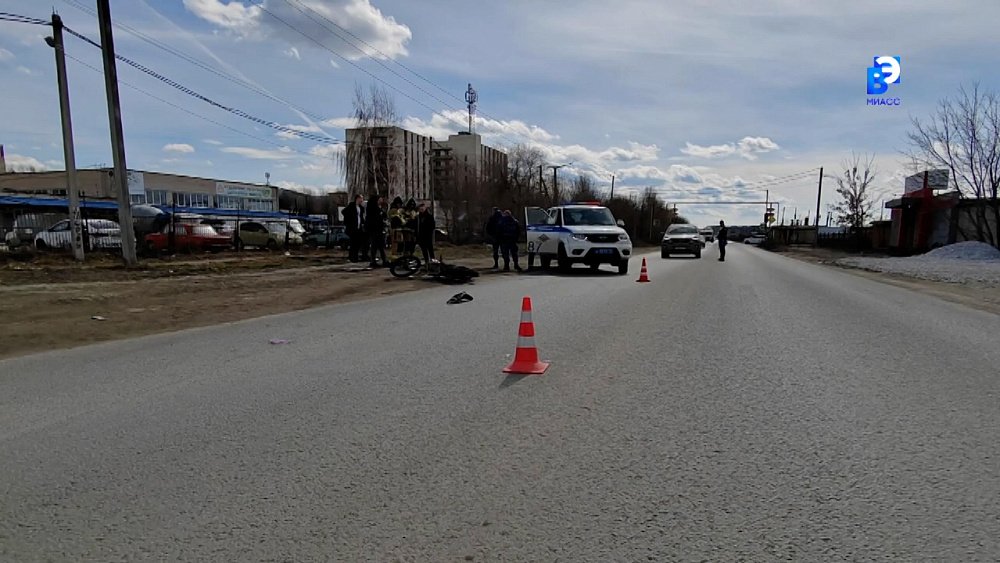 Несовершеннолетний мотоциклист пострадал в ДТП