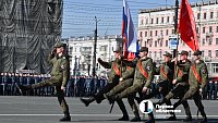 В Челябинске состоялась первая репетиция парада Победы