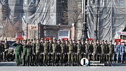 В Челябинске состоялась первая репетиция парада Победы