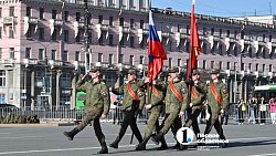 В Челябинске состоялась первая репетиция парада Победы