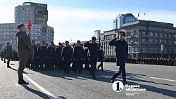 В Челябинске состоялась первая репетиция парада Победы