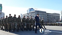 В Челябинске состоялась первая репетиция парада Победы