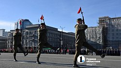 В Челябинске состоялась первая репетиция парада Победы