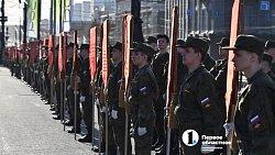 В Челябинске состоялась первая репетиция парада Победы