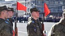 В Челябинске состоялась первая репетиция парада Победы