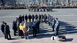 В Челябинске состоялась первая репетиция парада Победы