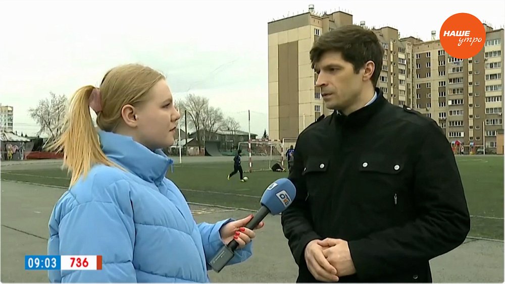 Модернизация стадиона им. Колющенко в «Прямом включении»