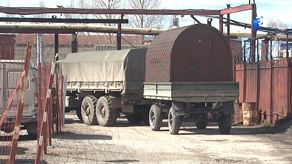 Из Миасса на передовую отправили мобильную баню