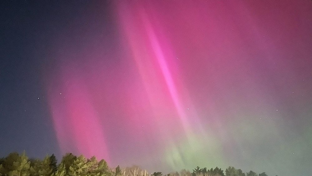 Жители Челябинской области наблюдали северное сияние в ночь на 20 апреля