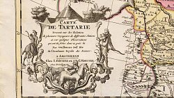 Для челябинской выставки отреставрировали старинную карту XVIII века