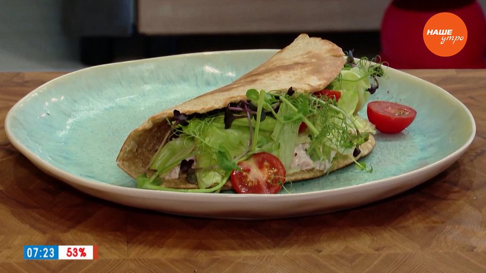 «Овсяноблин» с тунцом в рубрике «Завтрак с шеф-поваром»